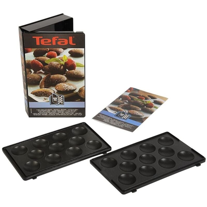 foto del prodotto set di 2 piastre mini bouchees piastra per waffle, tostapane tefal 3428273045386366248