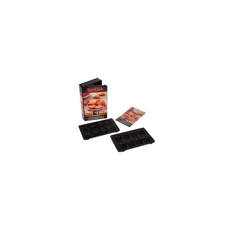 foto del prodotto set di 2 piastre per mini madeleine piastra per waffle, tostapane tefal 3385573045386373666