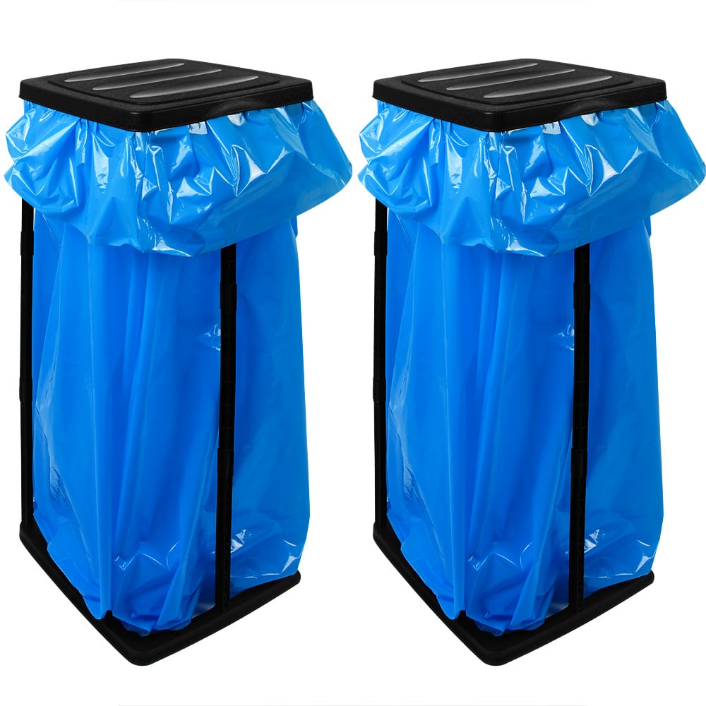 foto del prodotto set di 2 portarifiuti 70x35x30cm max 60l