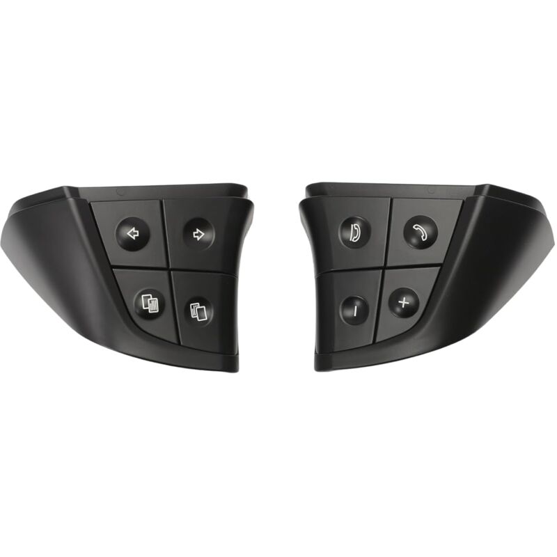 foto del prodotto set di 2 pulsanti di controllo del volante multifunzione 1648207910 per w164 w251 w245 per gl ml b r class sinistra e destra bebusingoto