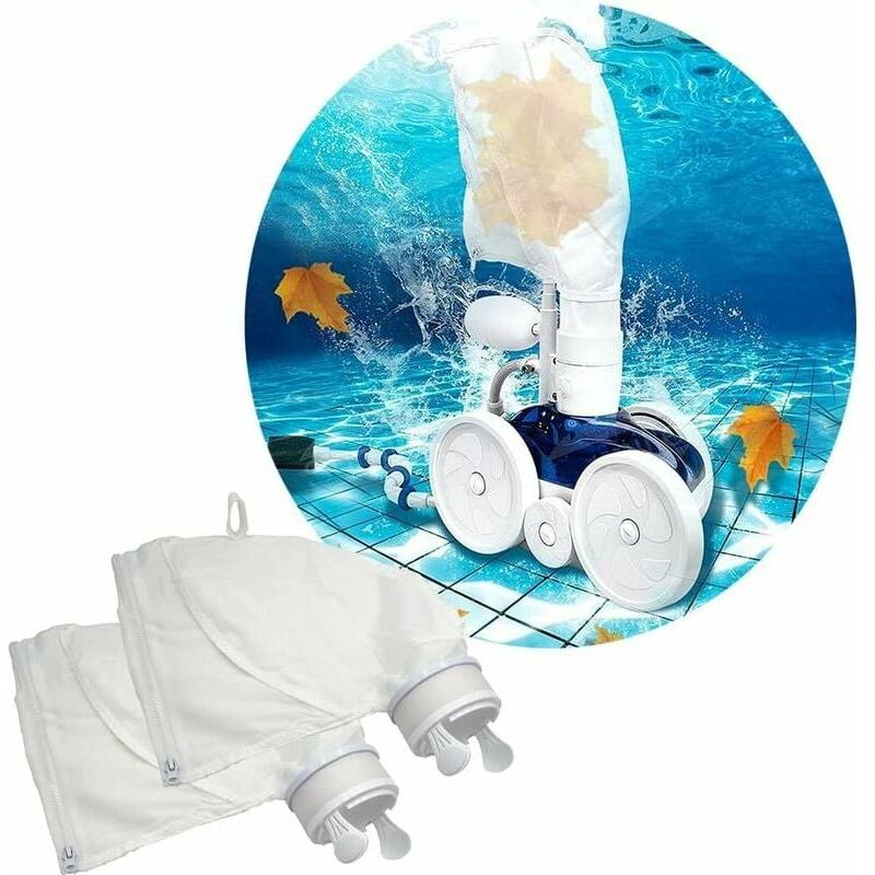foto del prodotto set di 2 sacchetti per pulizia piscina con filtro di ricambio per 280 480