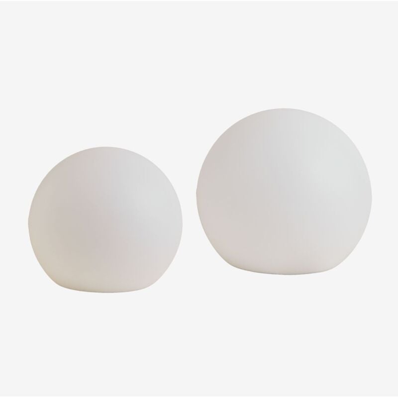 foto del prodotto set di 2 sfere led solari per esterno olbina sklum