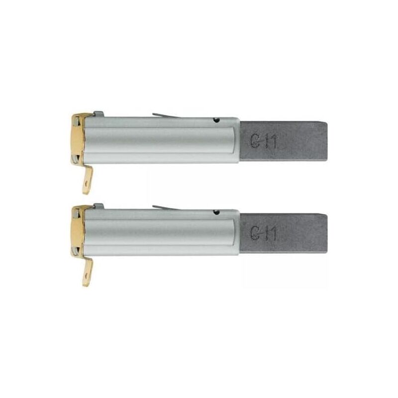foto del prodotto set di 2 spazzole di carbone per aspirapolvere industriale 30 60 70 80 90 l 11 x 6 x 29 mm