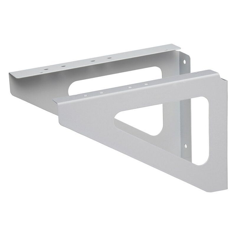 foto del prodotto set di 2 staffe renz h.17,5 x l.25 x p.3 cm, bianco renz