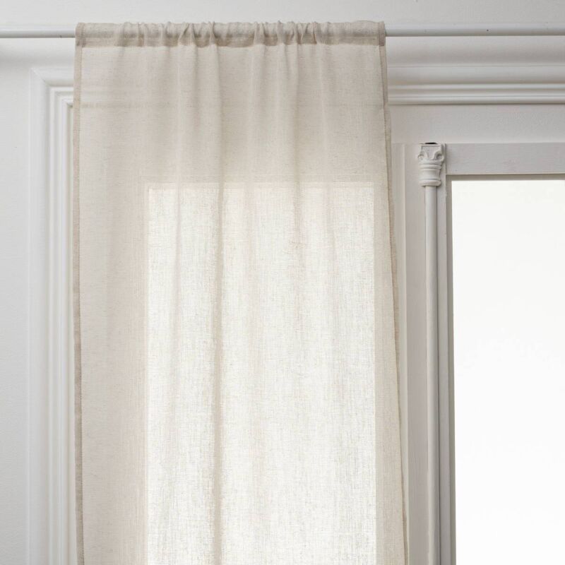 foto del prodotto set di 2 tende bianche fred 60x160cm atmosphera cr ateur d int rieur