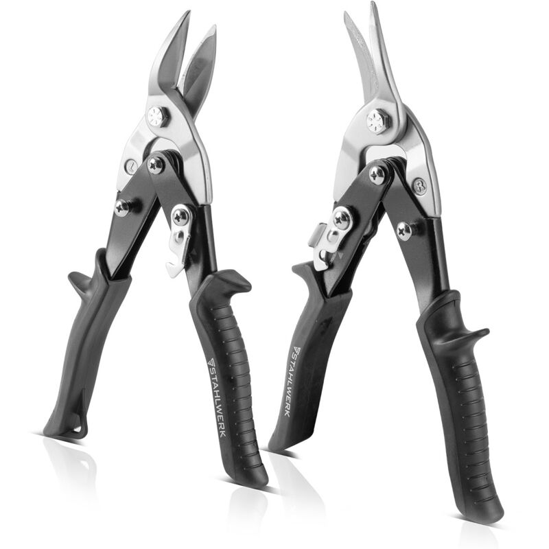 foto del prodotto set di 2 tronchesi professionali per stagno taglio destro, taglio sinistro - stahlwerk