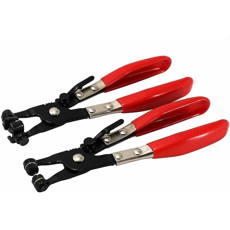 foto del prodotto set di 2 utensili per la rimozione dell'auto - pinze per fascette stringitubo - pinze per fascette stringitubo per riparazione auto - kit di utensili