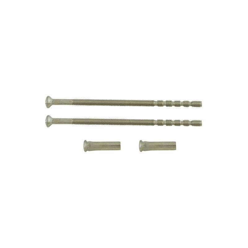 foto del prodotto set di 2 viti e 2 bussole in acciaio nichelato l.9 x l.0,7 chrisligne