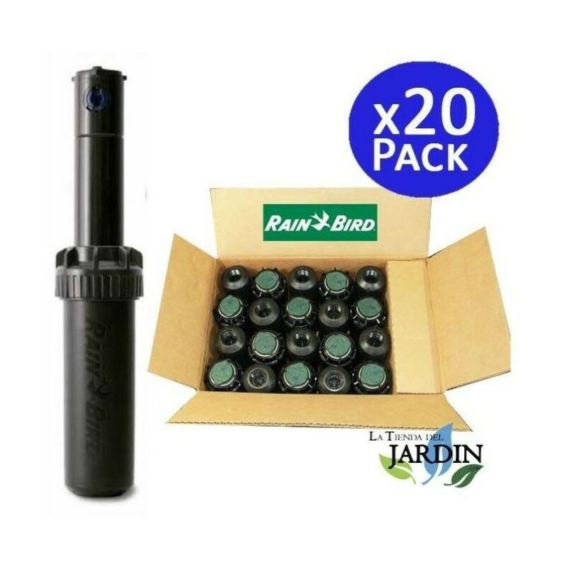 foto del prodotto set di 20 irrigatore rain bird 5004 plus 3 4 , raggio 7,6 a 15,2 m, angolo regolabile