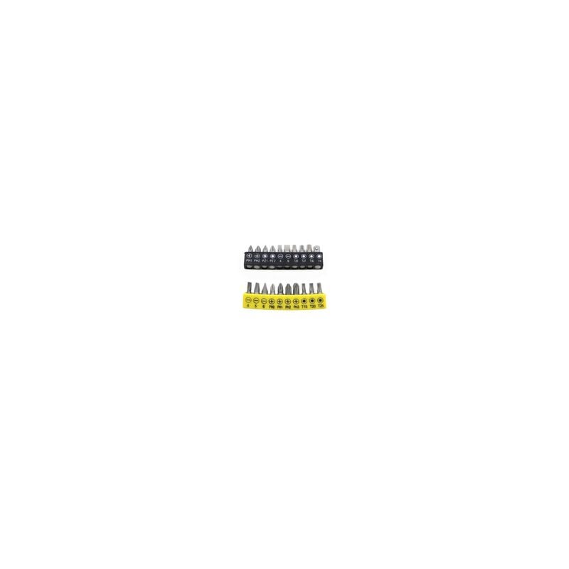 foto del prodotto set di 20 punte per cacciavite esagonali resistenti con impugnatura magnetica a sgancio rapido per l installazione di utensili elettrici da 25 mm