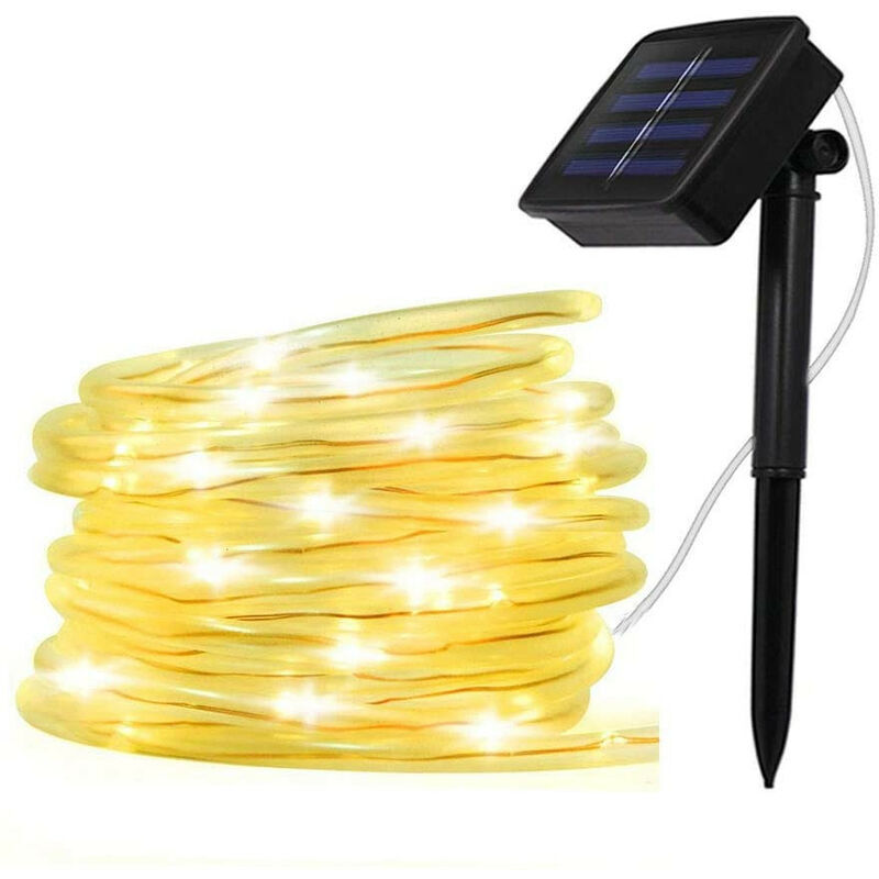 foto del prodotto set di 200 luci solari a led, impermeabili, 8 funzioni, 22 m