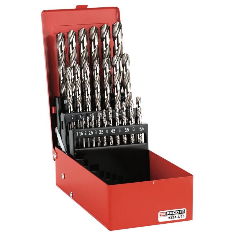foto del prodotto set di 25 punte facom dimensioni 1 13 mm 222a.tj25