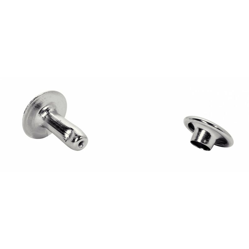 foto del prodotto set di 25 rivetti in acciaio diam.3 x h.8 mm rapid