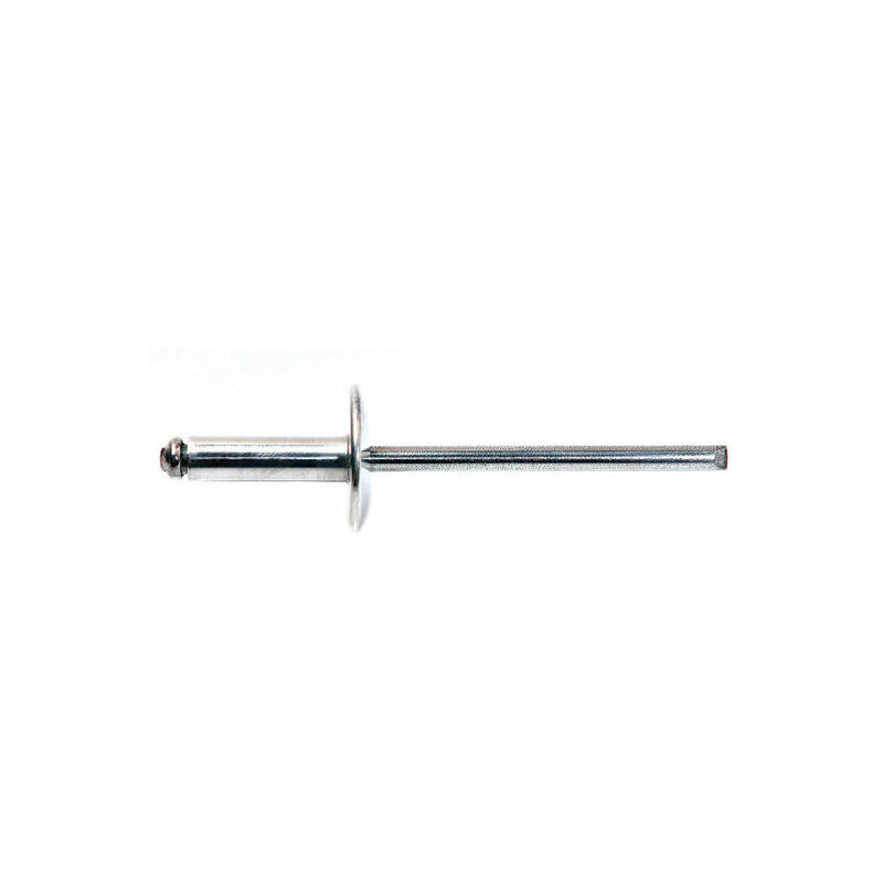 foto del prodotto set di 25 rivetti standard degometal alx tl in alluminio acciaio 4,8 x 20 mm