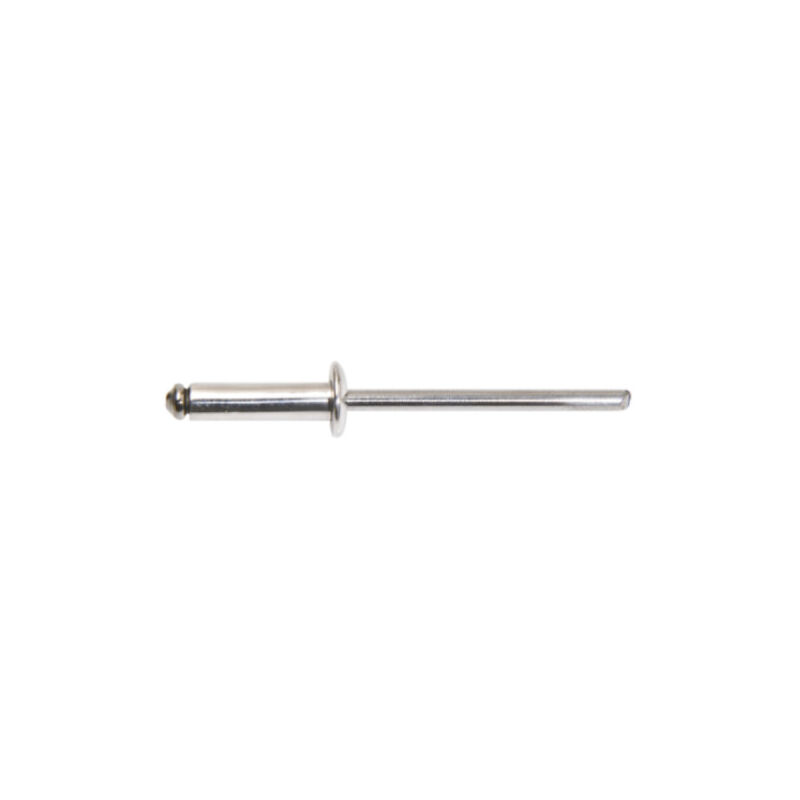 foto del prodotto set di 25 rivetti standard degometal alx trs in alluminio acciaio 4,8 x 25 mm