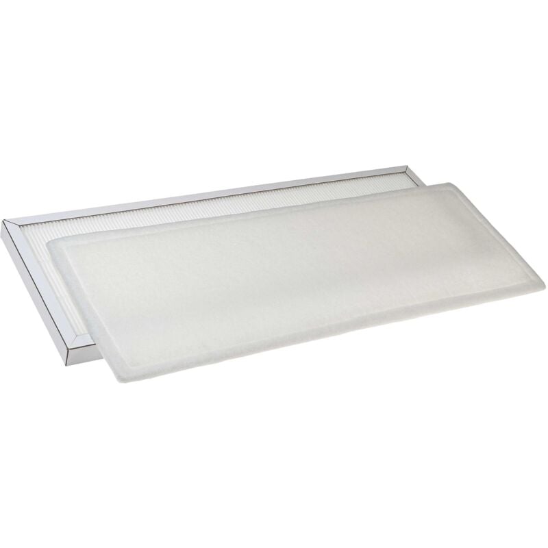 foto del prodotto set di 2x filtri compatibile con wolf cwl 300 excellent, cwl 400 excellent sistema di ventilazione - filtri g4 / f7, bianco - vhbw