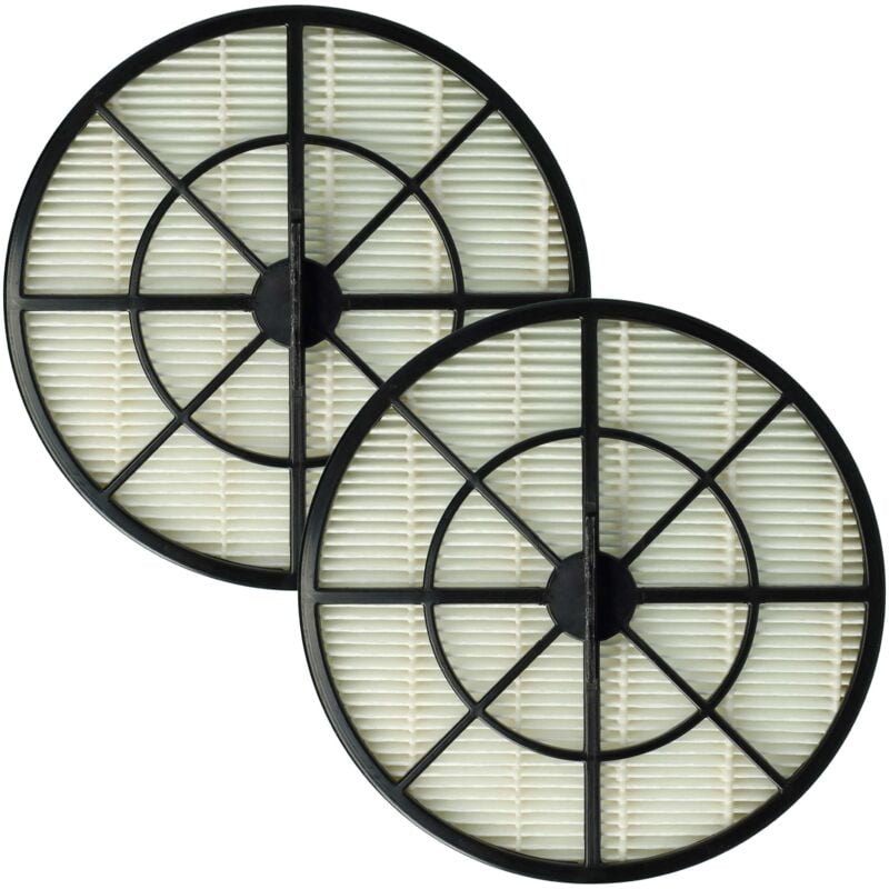 foto del prodotto set di 2x filtro compatibile con beko bks 5420 aspirapolvere filtro aria di scarico, nero bianco vhbw