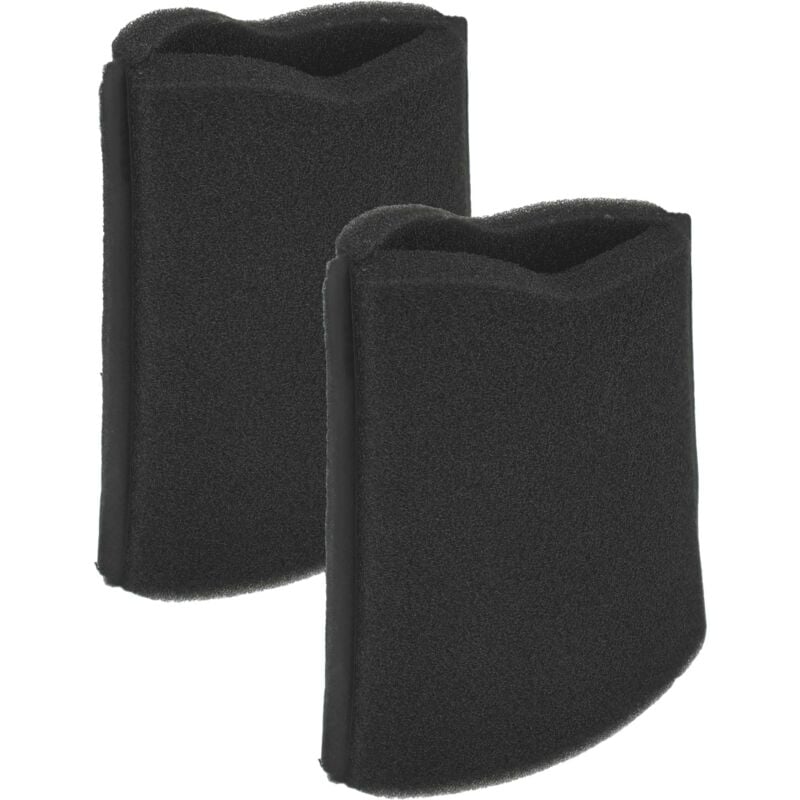 foto del prodotto set di 2x filtro compatibile con bosch bbh21621, bbh21622, bbh21631, bbh21632, bbh21633, bbh21634cn aspirapolvere a batteria filtro in spugna vhbw