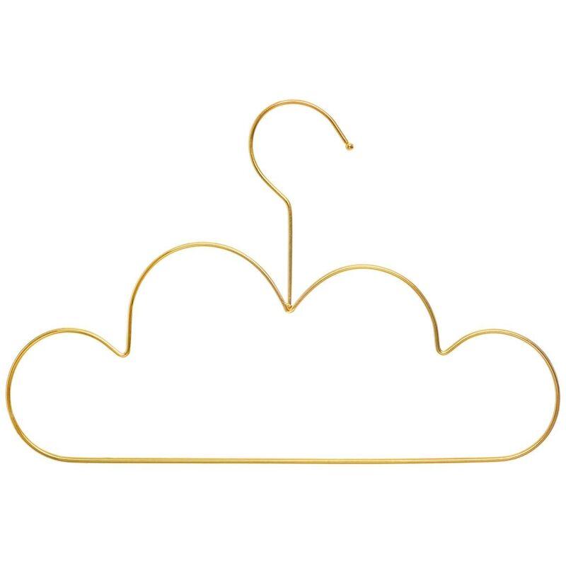 foto del prodotto set di 3 appendini nuage in plastica dorata atmosphera cr ateur d int rieur