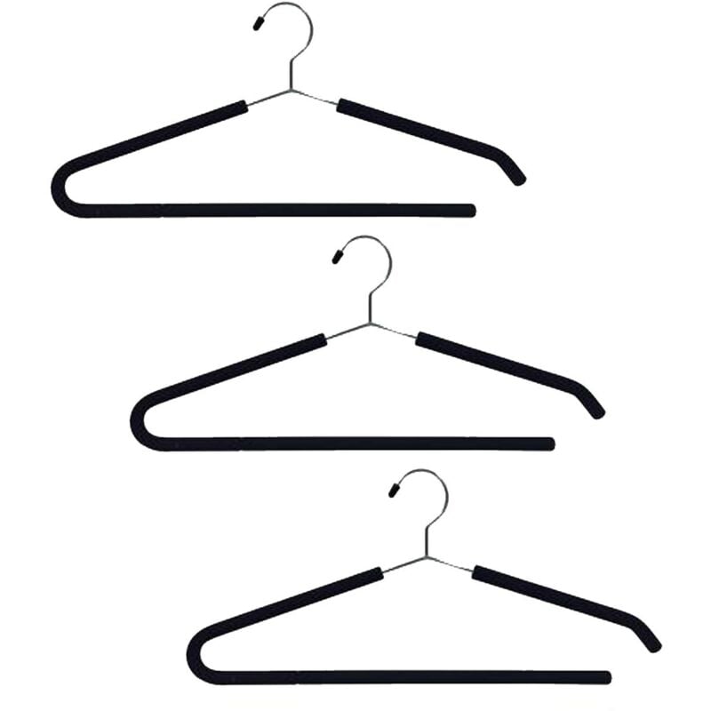 foto del prodotto set di 3 appendini per pantaloni taglie grandi l50cm