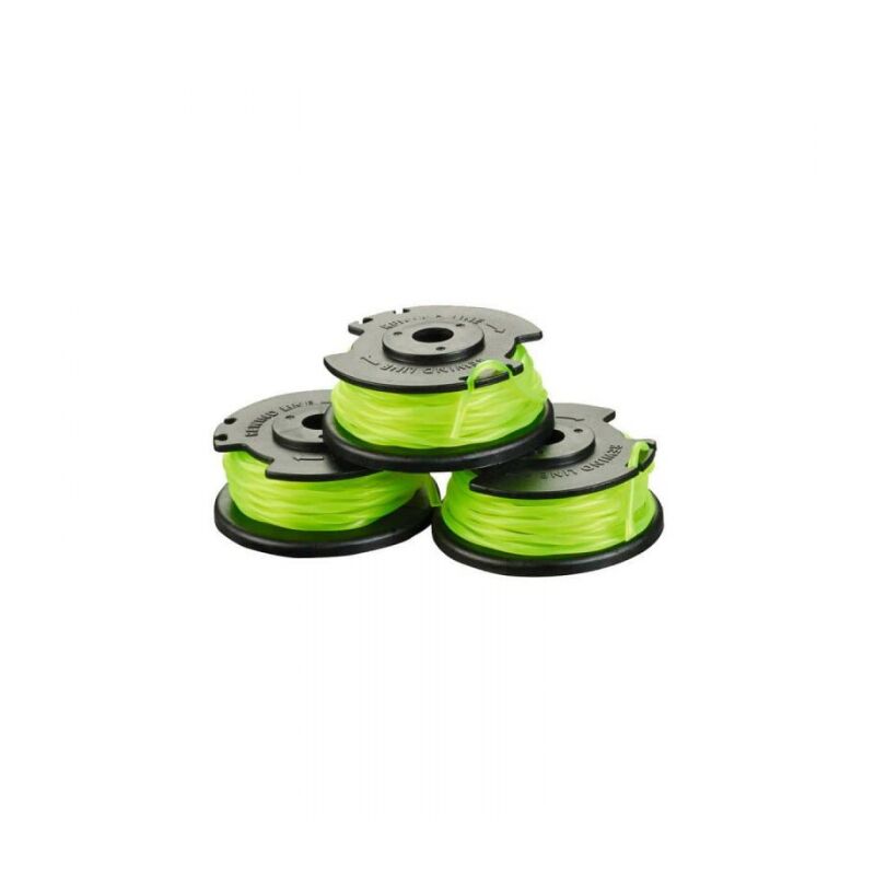 immagine 0 del prodotto set di 3 bobine singole di filo intrecciato da 2 mm per decespugliatori a batteria rac143