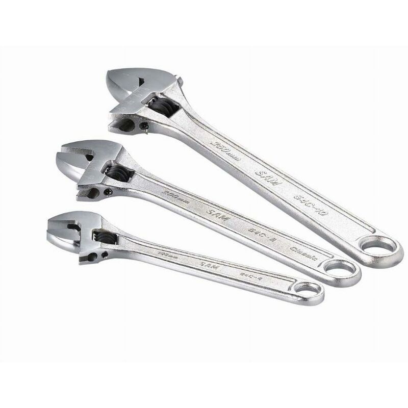 immagine 0 del prodotto set di 3 chiavi regolabili 6 8 10 sam 54cl