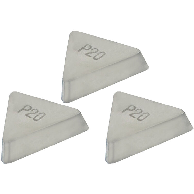 foto del prodotto set di 3 inserti per fresa a spianare sogi frs 50