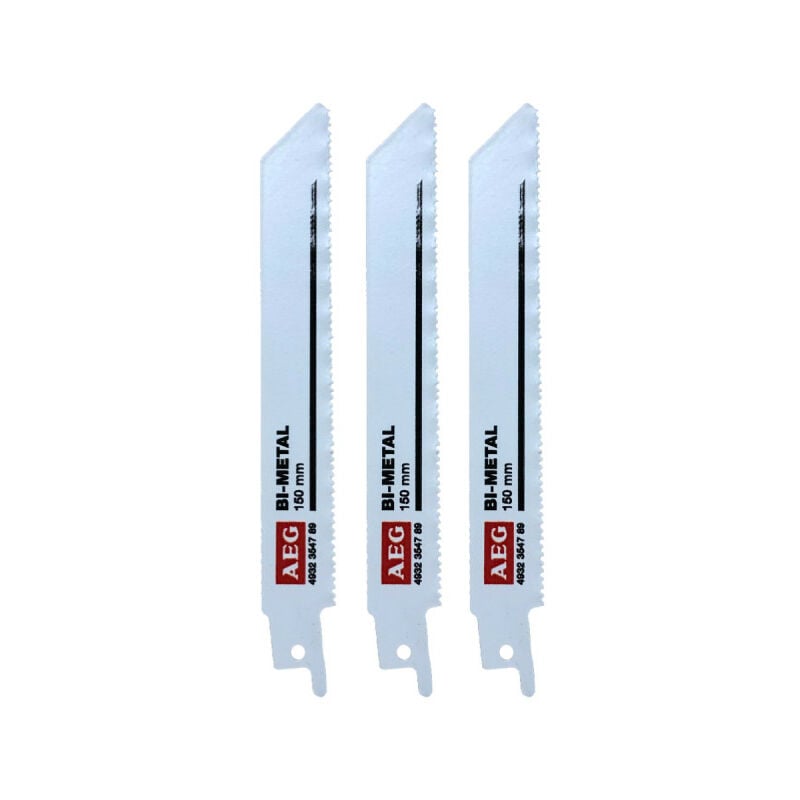 foto del prodotto set di 3 lame per sciabola aeg 1,8x150mm s922bf