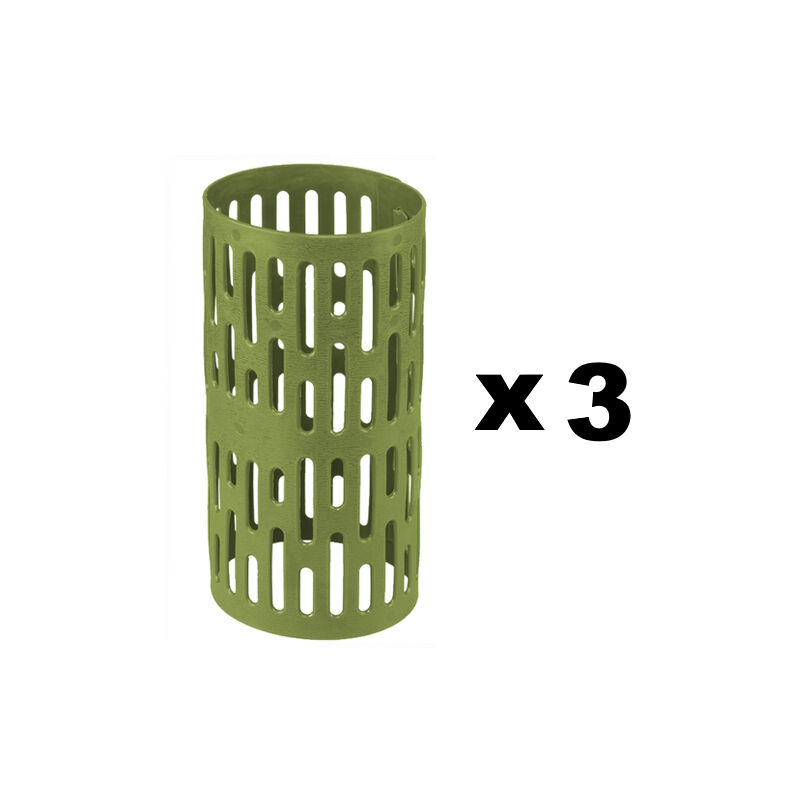 immagine 0 del prodotto set di 3 manicotti di protezione verdi per tronchi d albero