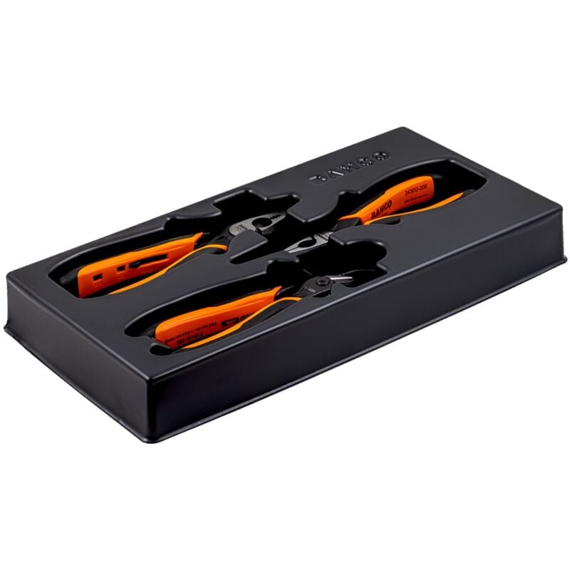 foto del prodotto set di 3 pinze universale ergo bahco 9897g 3