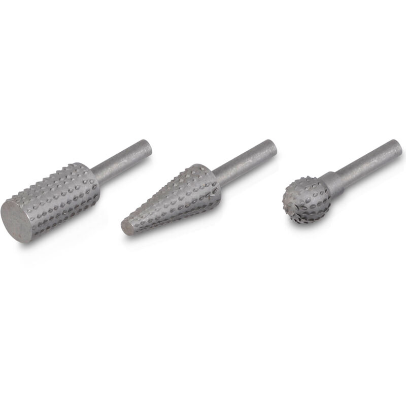 immagine 0 del prodotto set di 3 raspe in legno kreator per trapano