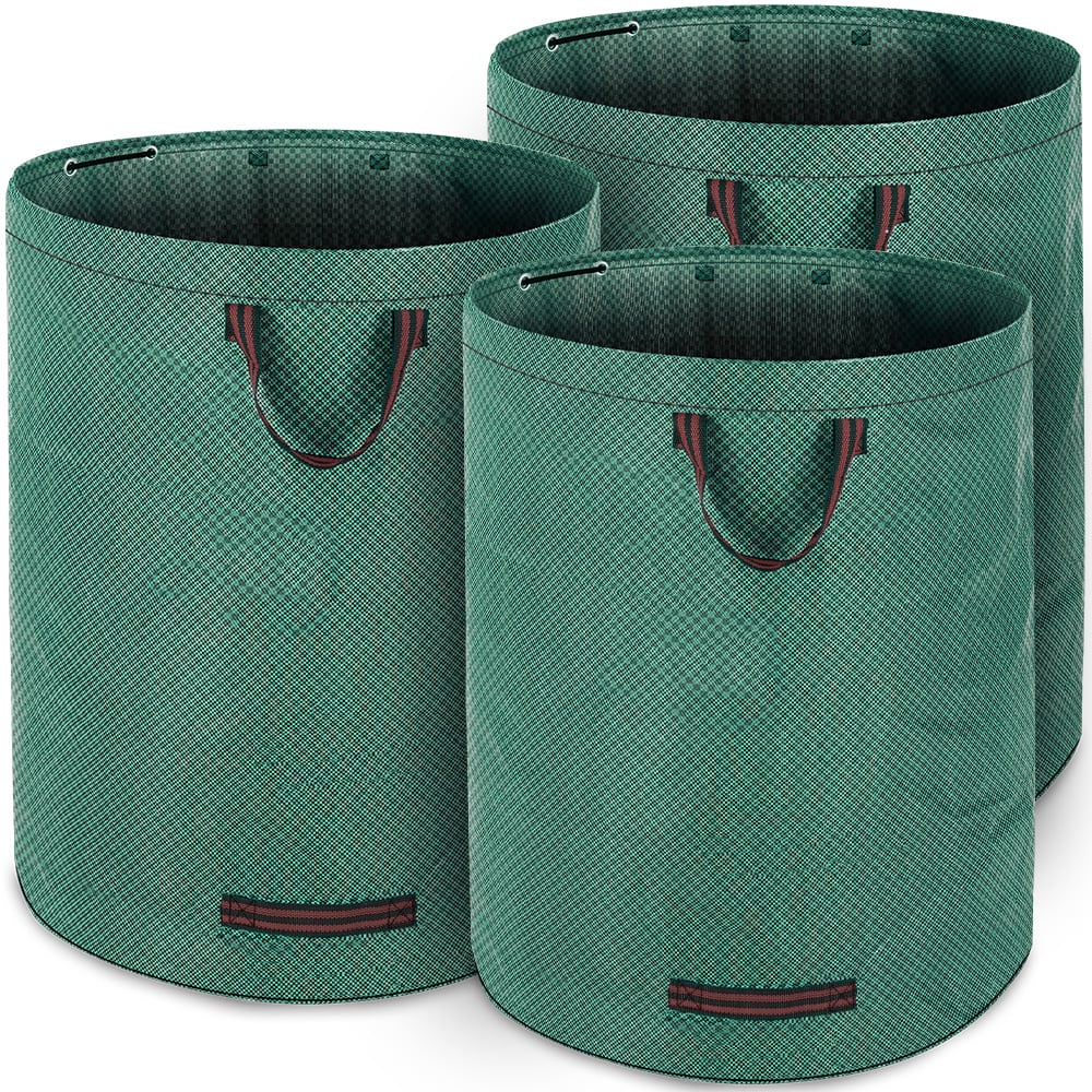 foto del prodotto set di 3 sacchi da giardino 280l max 50kg