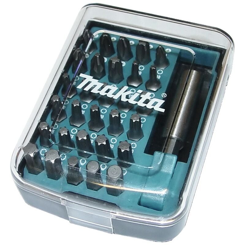 foto del prodotto set di 31 accessori per l avvitamento makita d 34936