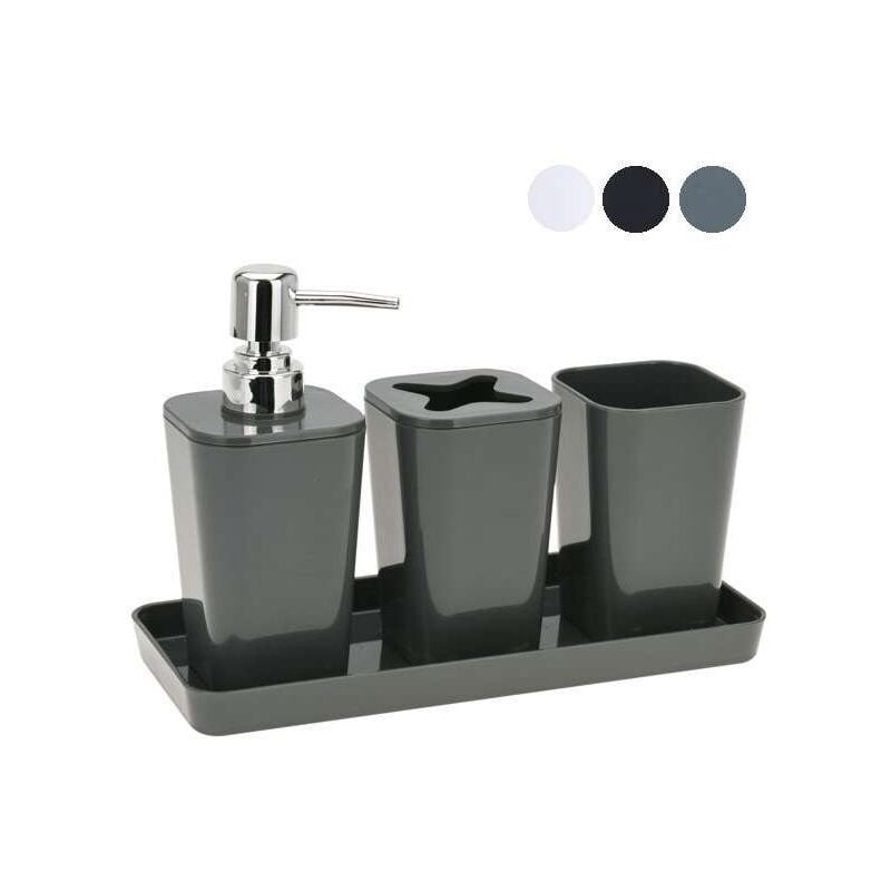 foto del prodotto set di 4 accessori bagno edco