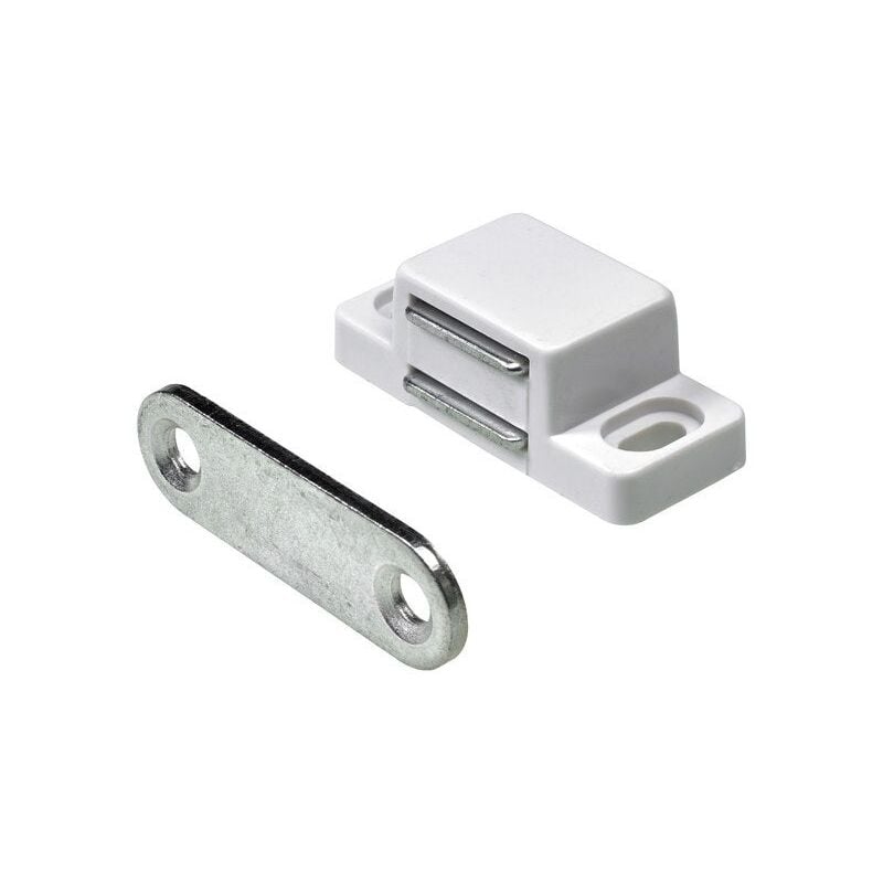foto del prodotto set di 4 chiusure magnetiche in acciaio hettich l.35 x p.15 mm hettich