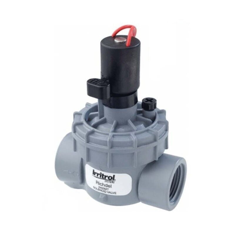 foto del prodotto set di 4 elettrovalvole per irrigazione 1 24v irritrol 2400mt, per programmatori elettrici 24v