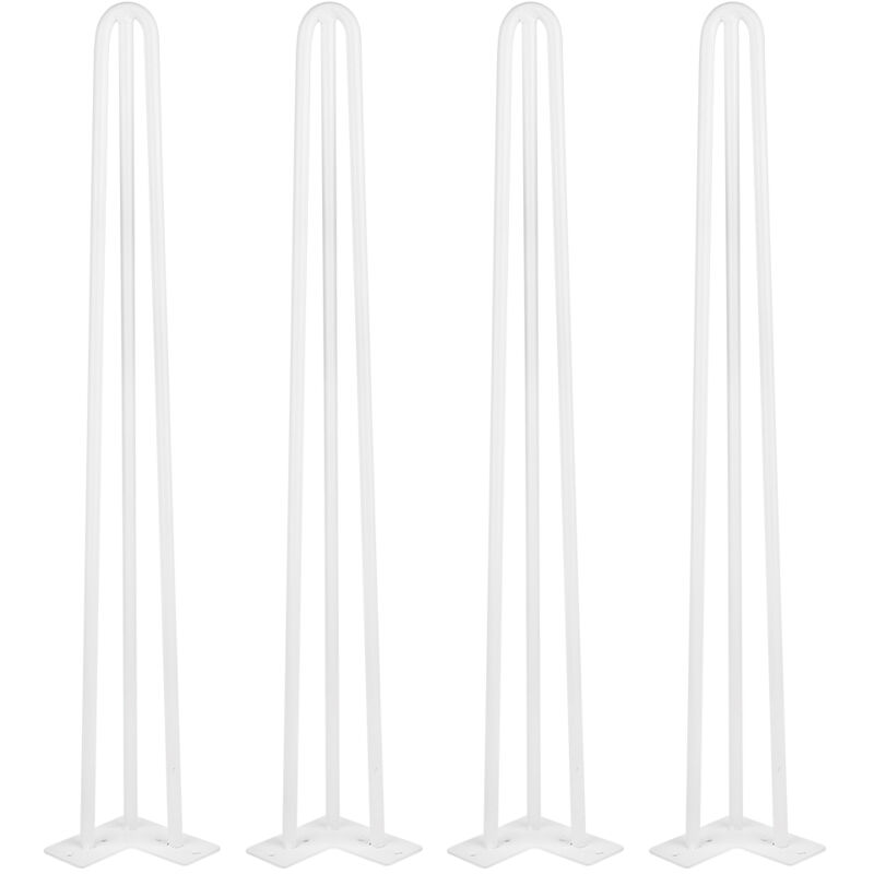 foto del prodotto set di 4 gambe per mobili 71 cm gambe tavolo per la protezione del pavimento per tavolini scrivanie tavoli da pranzo armadi ad angolo e comodini