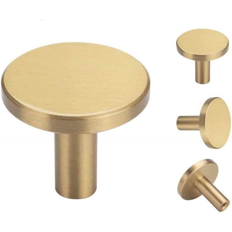 foto del prodotto set di 4 ganci da parete in ottone spazzolato, ganci per asciugamani dorati per bagno, attaccapanni, porta asciugamani sollbry