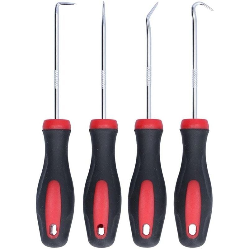 foto del prodotto set di 4 ganci di prelievo, estrattore di guarnizioni di tenuta dell olio dell anello di tenuta dell automobile di precisione, 150 mm
