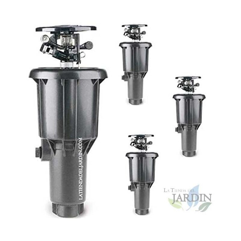 foto del prodotto set di 4 irrigatore a impatto emergente maxipou 6 13 m 1 2 irrigatore agricolo a impatto maxipou 6 13 m 1 2 circolare e
