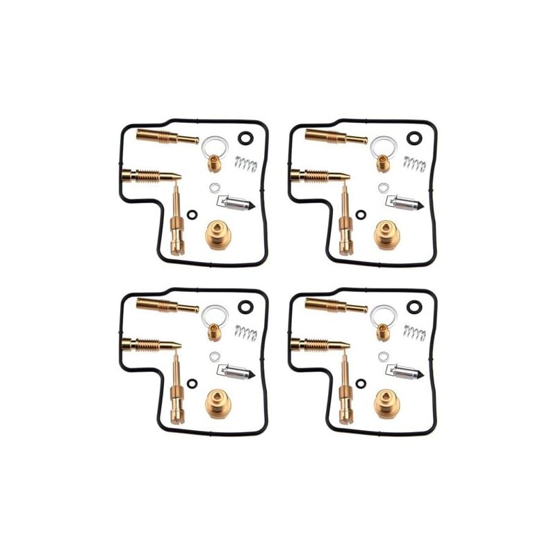 foto del prodotto set di 4 kit di riparazione del carburatore per vfr750f vfr 750 f rc24 1986 1987