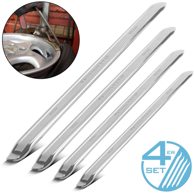 foto del prodotto set di 4 leve per pneumatici 500 600 700 800 mm stahlwerk