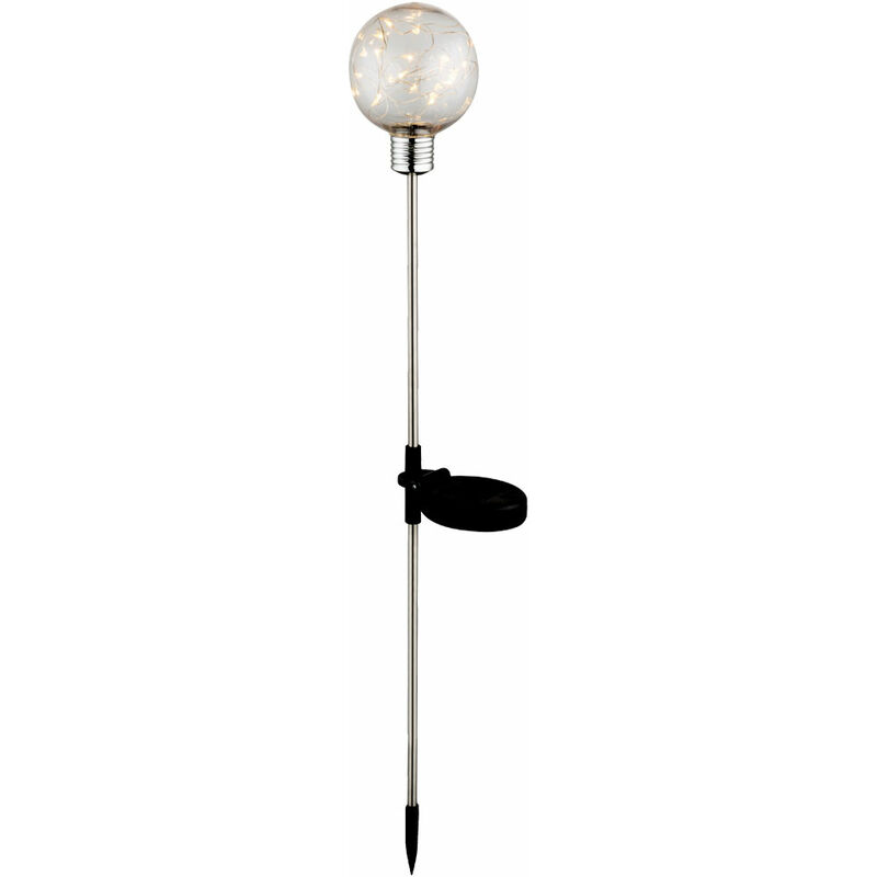 foto del prodotto set di 4 luci a spina solare a led per giardino, decorazione per esterni, luci fiabesche, lampade da terrazza con picchetto a terra
