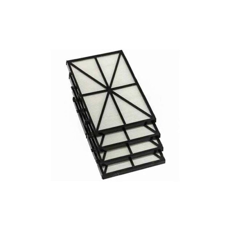 foto del prodotto set di 4 pannelli filtro per tiger shark robot rcx70101pak2 nero