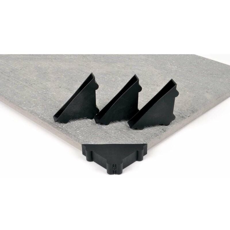 foto del prodotto set di 4 paraspigoli per piastrelle e lastre spessore 11 12 mm montolit corner