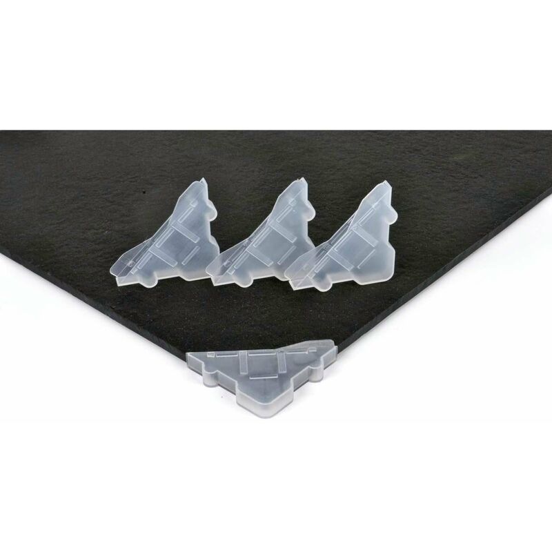 foto del prodotto set di 4 paraspigoli per piastrelle e lastre spessore 5 6 mm montolit corner