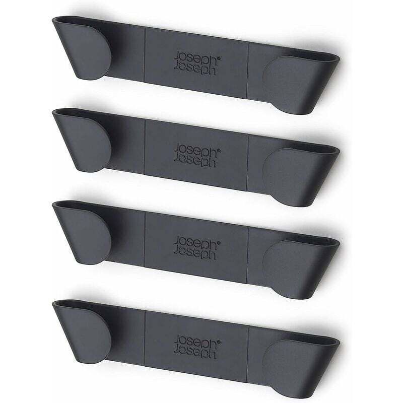 foto del prodotto set di 4 portacoperchi per pentole grigio
