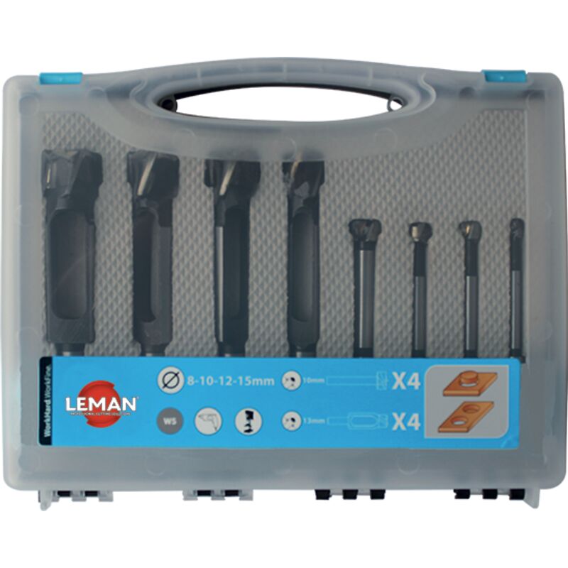 foto del prodotto set di 4 punte leman da 8 a 15 mm - 210.500.08
