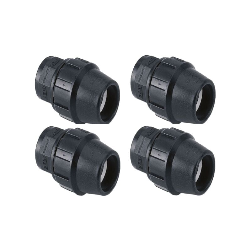 foto del prodotto set di 4 raccordo femmina in polietilene 32 mm x 1'' per tubo in polietilene unione per tubi irrigazione