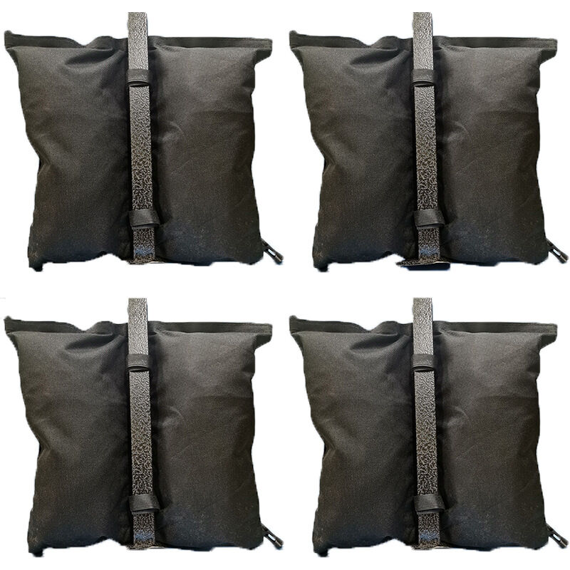 foto del prodotto set di 4 sacchi di zavorra per padiglione da riempire con sabbia resistente all acqua e all usura fino a 8 kg per elemento